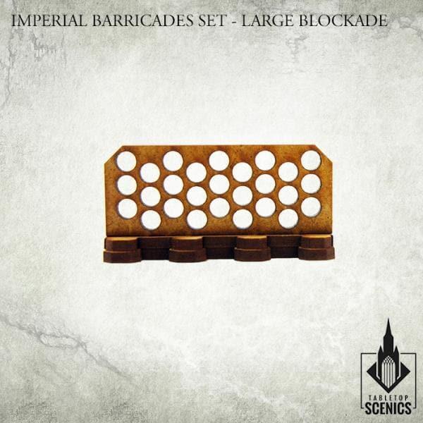 TABLETOP SCENICS Imperial Barricade Set - Large Blockade