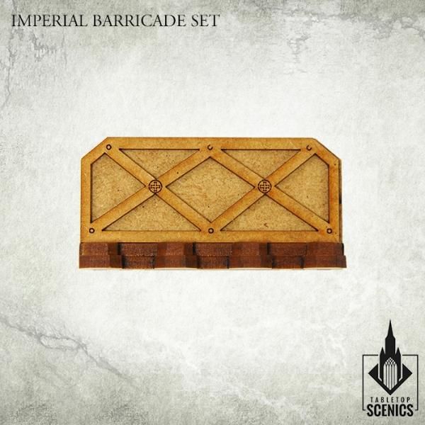 TABLETOP SCENICS Imperial Barricade Set
