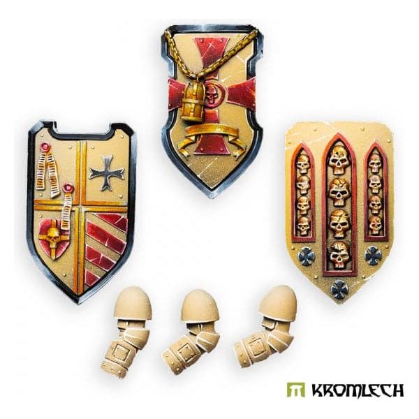 KROMLECH Imperial Crusaders Thunder Shields (3)