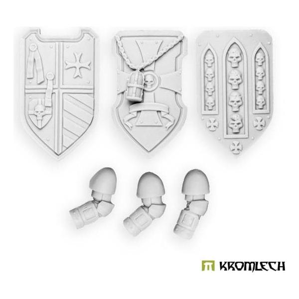 KROMLECH Imperial Crusaders Thunder Shields (3)