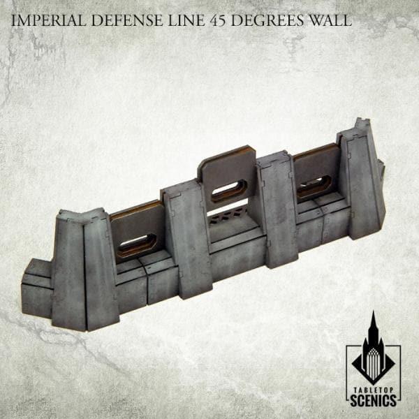 TABLETOP SCENICS Imperial Defense Line: 45 Wall