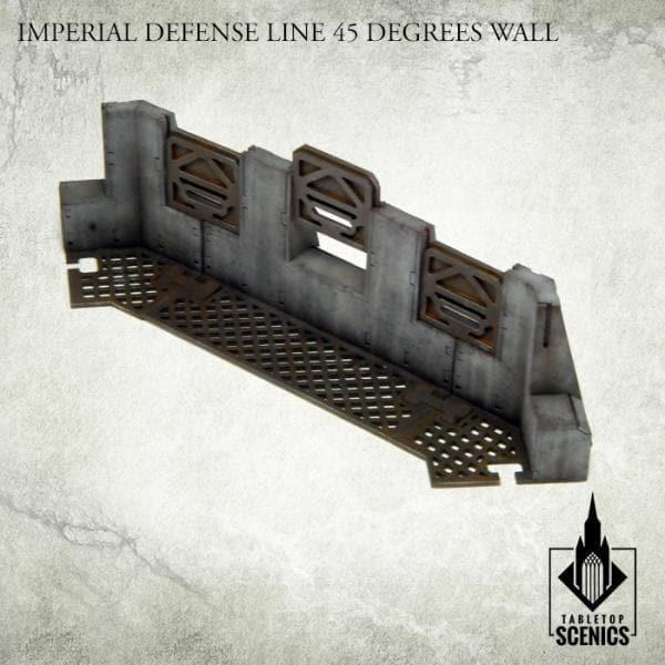 TABLETOP SCENICS Imperial Defense Line: 45 Wall