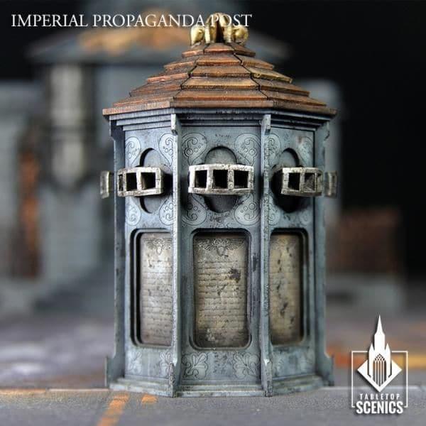 TABLETOP SCENICS Imperial Propaganda Post