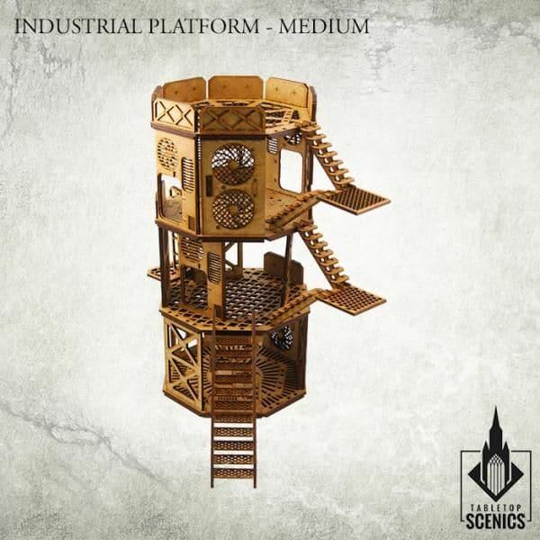 TABLETOP SCENICS Industrial Platform - Medium slightly damaged