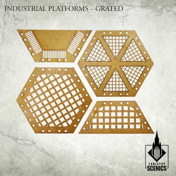 TABLETOP SCENICS Industrial Platforms - Grated