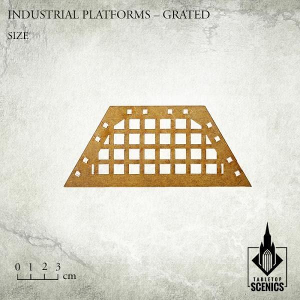 TABLETOP SCENICS Industrial Platforms - Grated