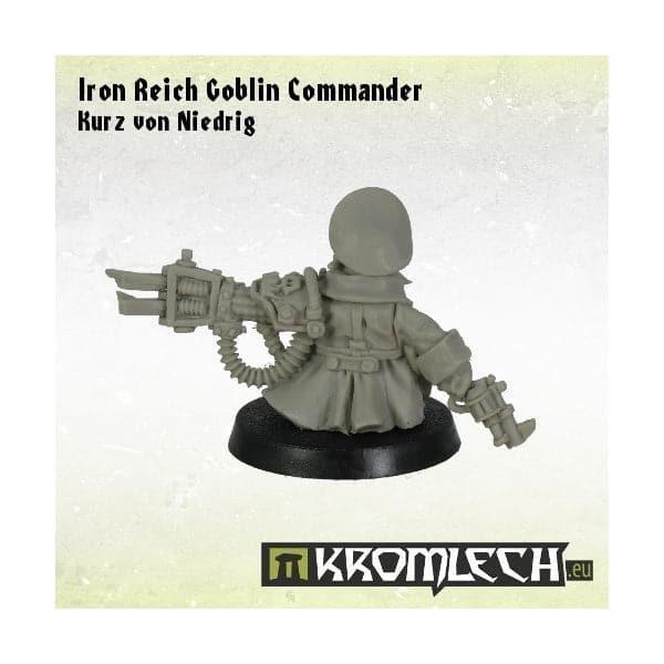 KROMLECH Iron Reich Goblin Commander Kurz von Niedrig (1)