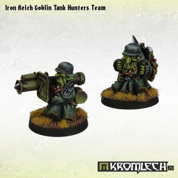 KROMLECH Iron Reich Goblin Tank Hunters Team (2)