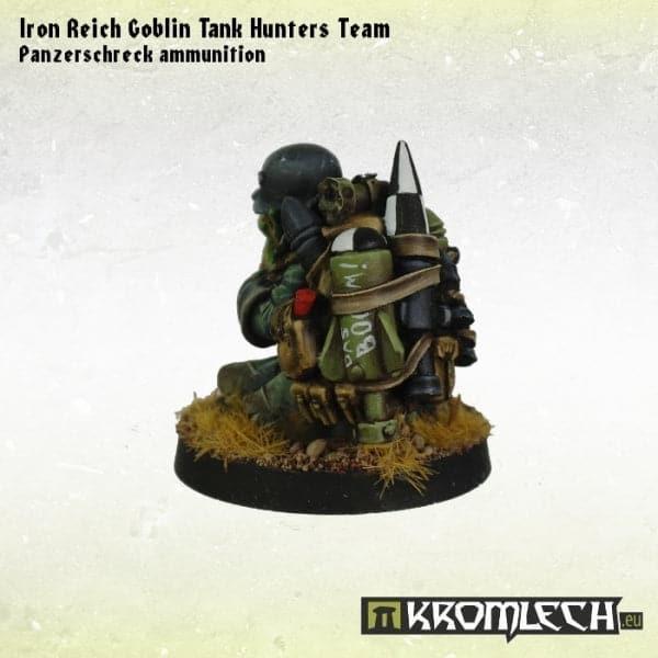 KROMLECH Iron Reich Goblin Tank Hunters Team (2)