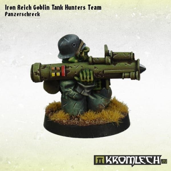 KROMLECH Iron Reich Goblin Tank Hunters Team (2)