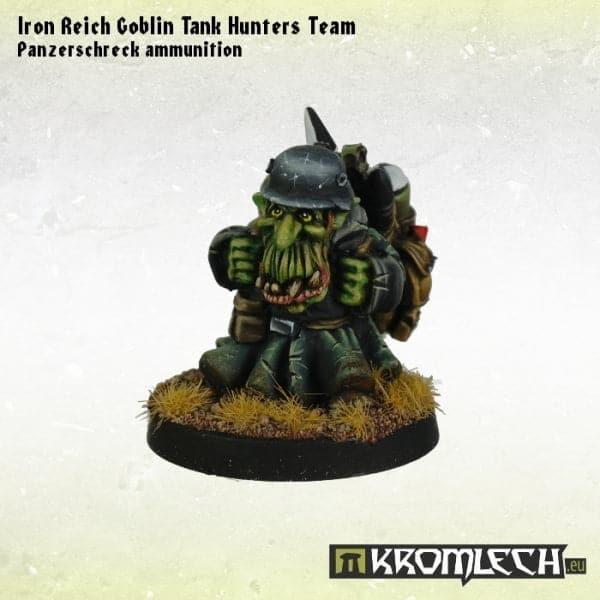 KROMLECH Iron Reich Goblin Tank Hunters Team (2)