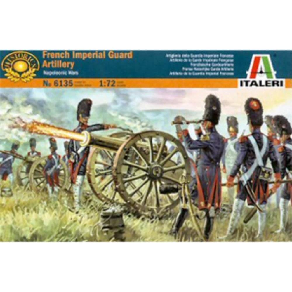 ITALERI 1/72 French Imperial Guard Artillery Napoleonic War