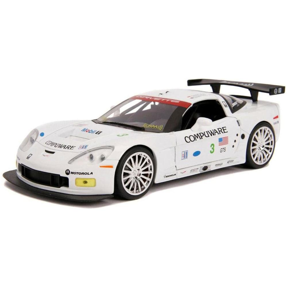 JADA 1/24 BTM White 2005 Corvette C6-R