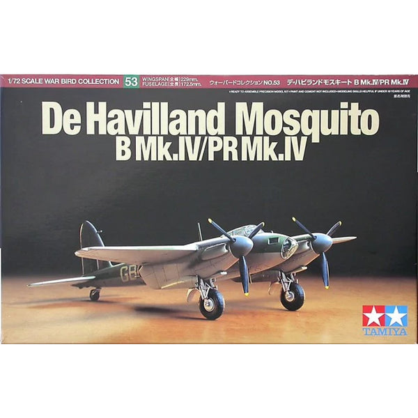 TAMIYA 1/72 DeHavilland Mosquito B Mk.IV/PR Mk.IV