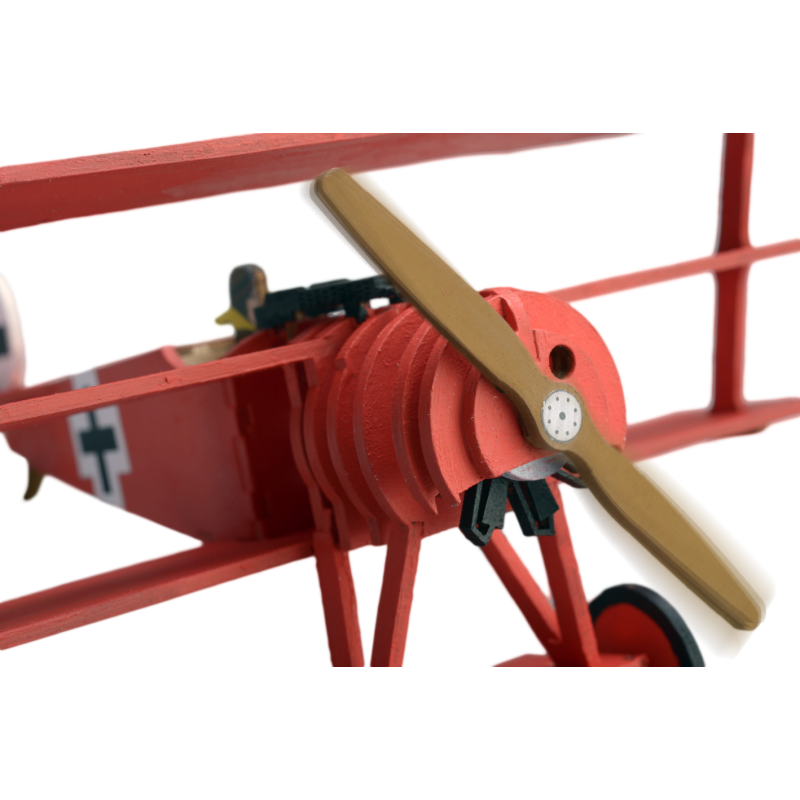ARTESANIA My First Wooden Kit Fokker DR.1 Red Baron