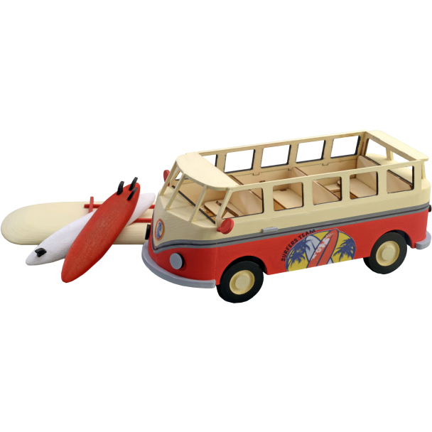 ARTESANIA My First Wooden Kit Surfer's Van