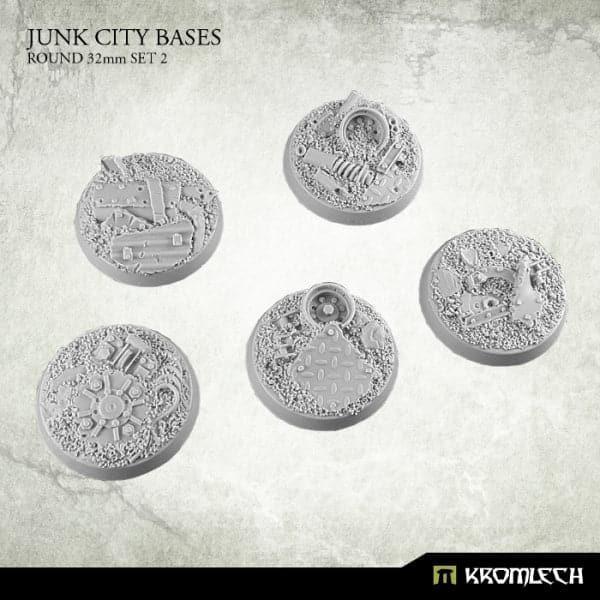 KROMLECH Junk City Round 32mm (5) Set 2