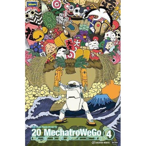 HASEGAWA 1/20 20 MechatroWeGo No.04 Power Arm Orange Mochi