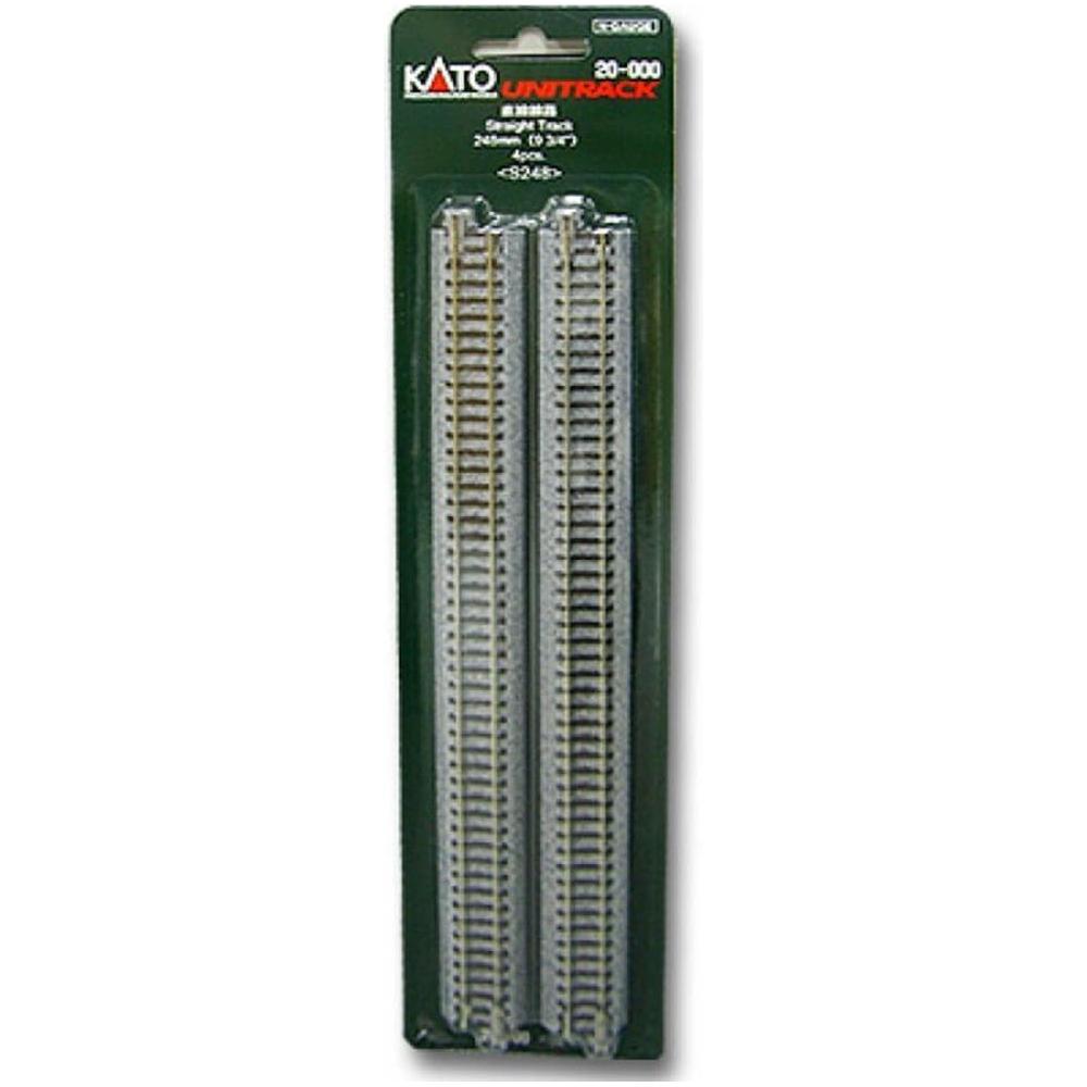 KATO N Unitrack Straight 248mm 4Pk