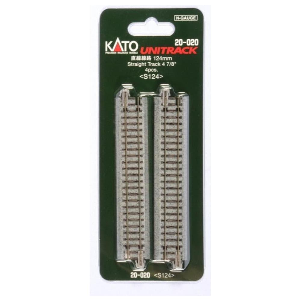KATO N Unitrack Straight 124mm 4 Pack