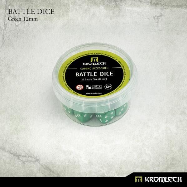 KROMLECH Battle Dice 25x Green 12mm