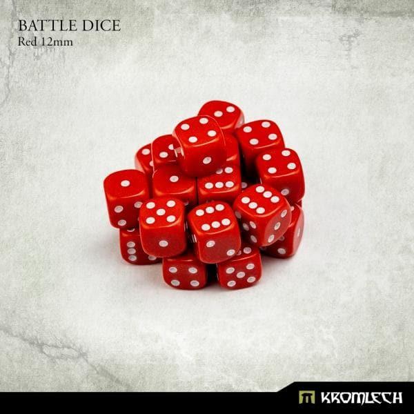 KROMLECH Battle Dice 25x Red 12mm