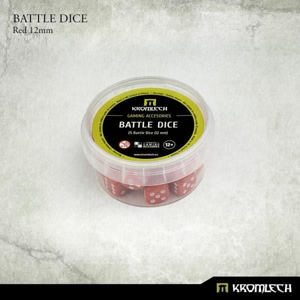 KROMLECH Battle Dice 25x Red 12mm