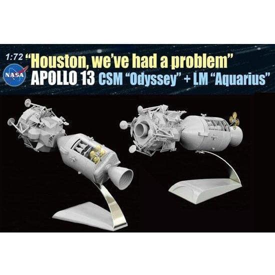 DRAGON 1/72 "Houston, we've had a problem", Apollo 13 CSM &