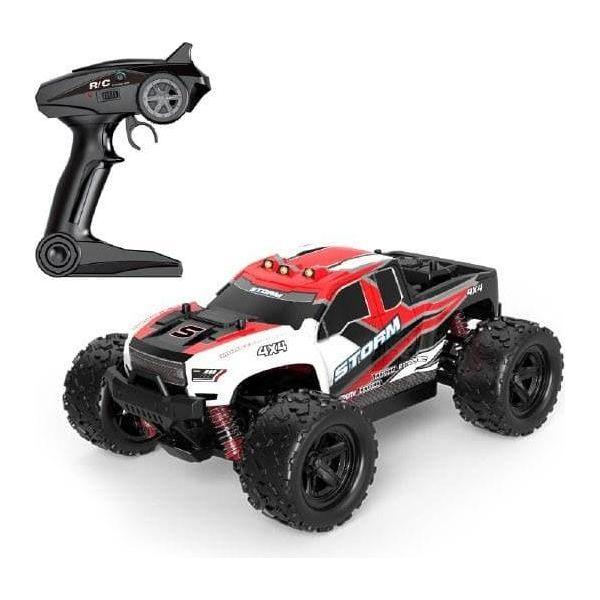 TORNADO 1/18 Storm 4WD RTR High Speed Truck Red Brushed