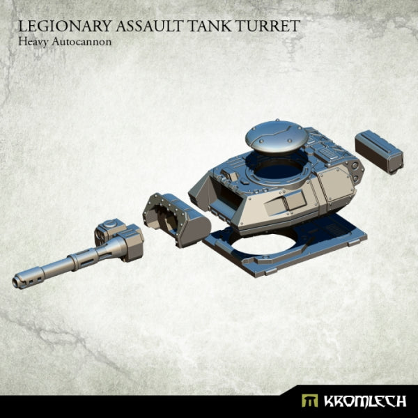 KROMLECH Legionary Assault Tank Turret: Heavy Autocannon (1