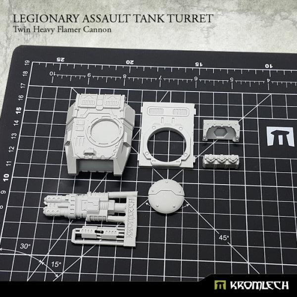 KROMLECH Legionary Assault Tank Turret: Twin Heavy Flamer C