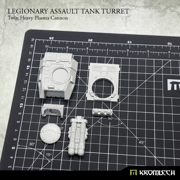 KROMLECH Legionary Assault Tank Turret: Twin Heavy Plasma C