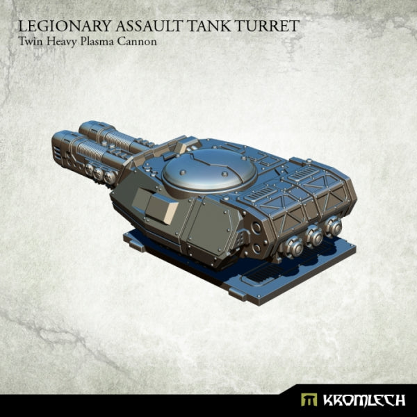 KROMLECH Legionary Assault Tank Turret: Twin Heavy Plasma C