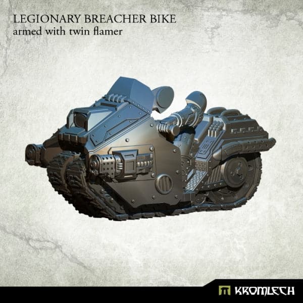 KROMLECH Legionary Breacher Bike (1) Armed with Twin Flamer
