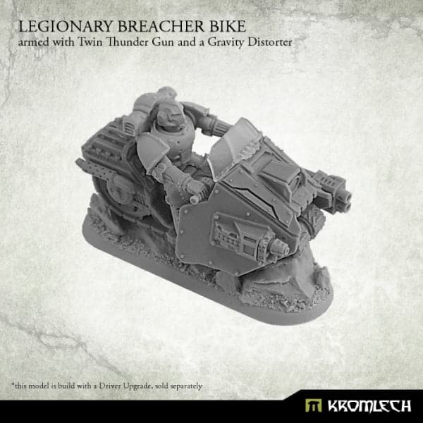 KROMLECH Legionary Breacher Bike (1) Armed with Twin Thunder Gun and Gravity Distorter