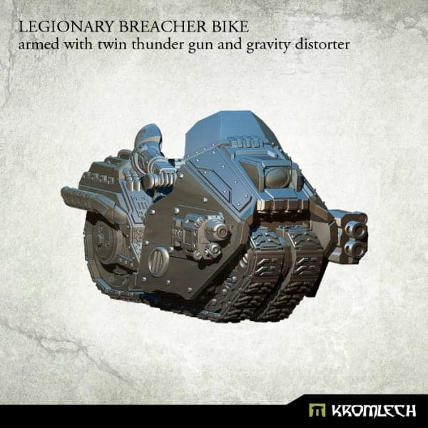 KROMLECH Legionary Breacher Bike (1) Armed with Twin Thunder Gun and Gravity Distorter