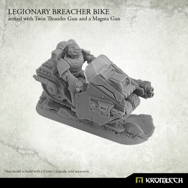 KROMLECH Legionary Breacher Bike (1) Armed with Twin Thunder Gun and Magma Rifle