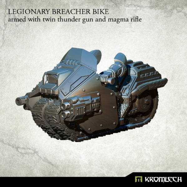 KROMLECH Legionary Breacher Bike (1) Armed with Twin Thunder Gun and Magma Rifle