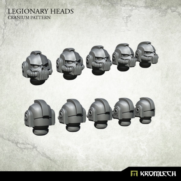 KROMLECH Legionary Heads: Cranium Pattern (10)