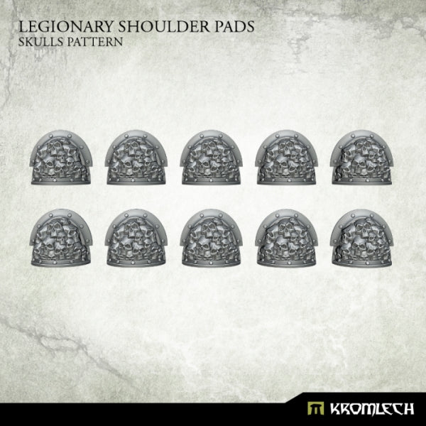 KROMLECH Legionary Shoulder Pads: Skulls Pattern (10)