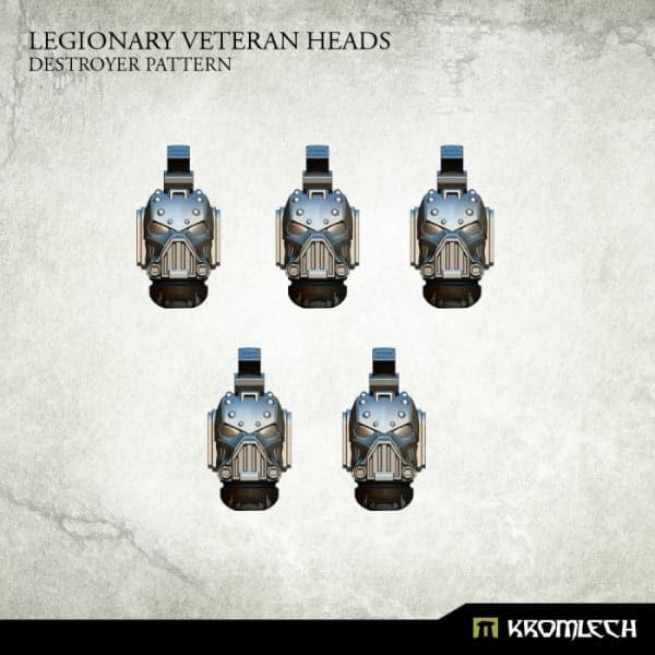 KROMLECH Legionary Veteran Heads: Destroyer Pattern (5)