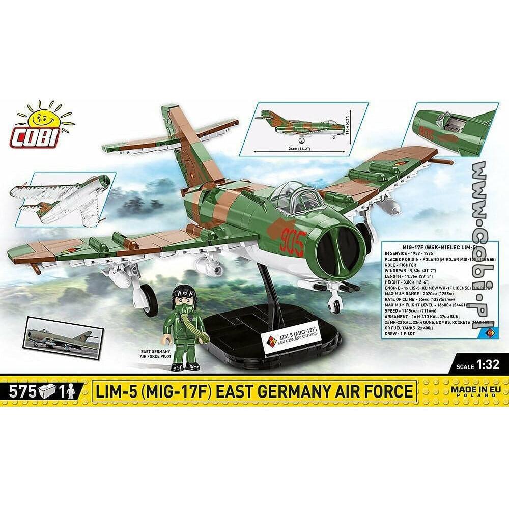 COBI Cold War - Lim-5 (Mig-17F) East Germany 575 pcs
