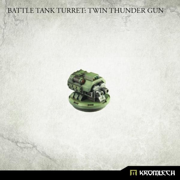 KROMLECH Battle Tank Turret: Twin Thunder Gun (1)