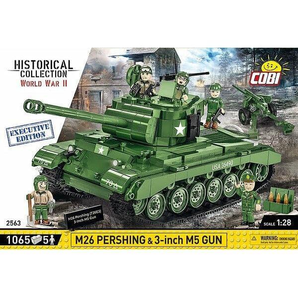 COBI WWII - M26 Pershing & 3-inch M5 1065 pcs