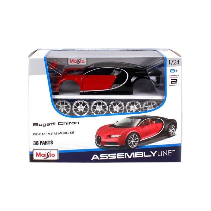 MAISTO 1/24 Assembly Line Bugatti Chiron Metal Kit