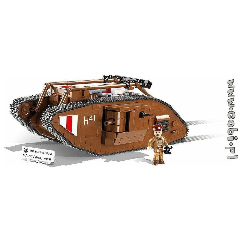 COBI Great War - Mark V Male 837 pcs