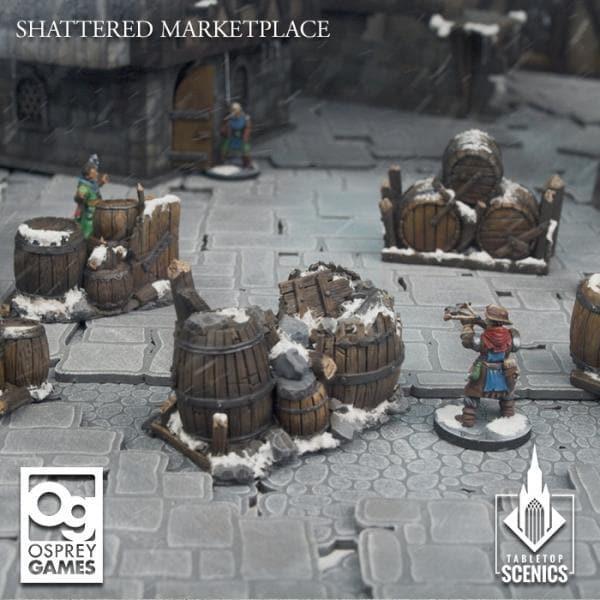 TABLETOP SCENICS Marketplace Remains (Frostgrave) (5)