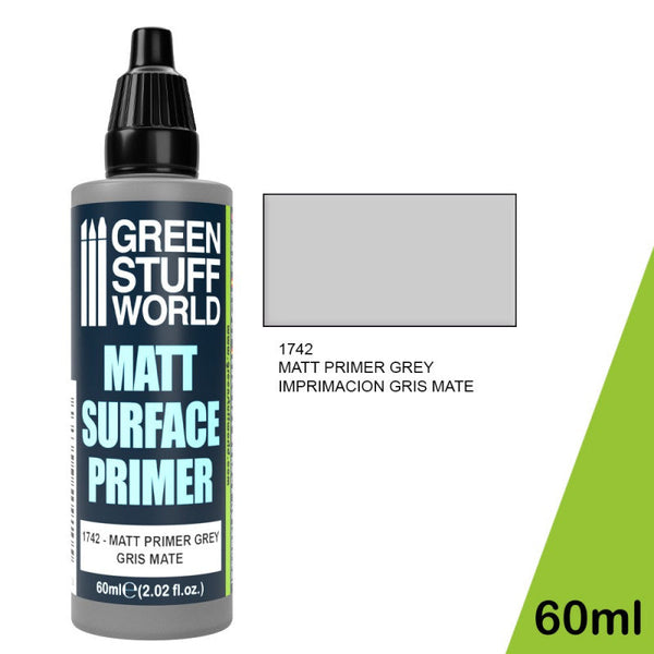 GREEN STUFF WORLD Matt Surface Primer 60ml - Grey
