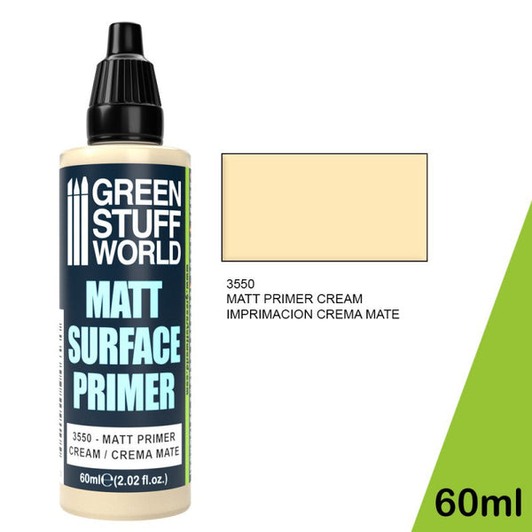 GREEN STUFF WORLD Matt Surface Primer 60ml - Cream