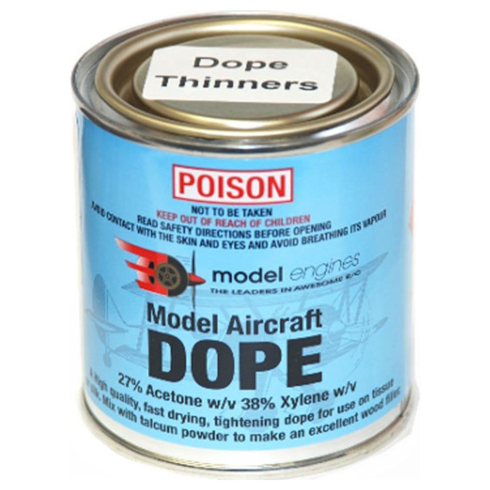 MODEL ENGINES DOPE THINNERS 250ml - Hearns Hobbies Melbourne - Model Engines